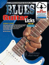 Progressive Blues Guitar Licks + CD and Online Media